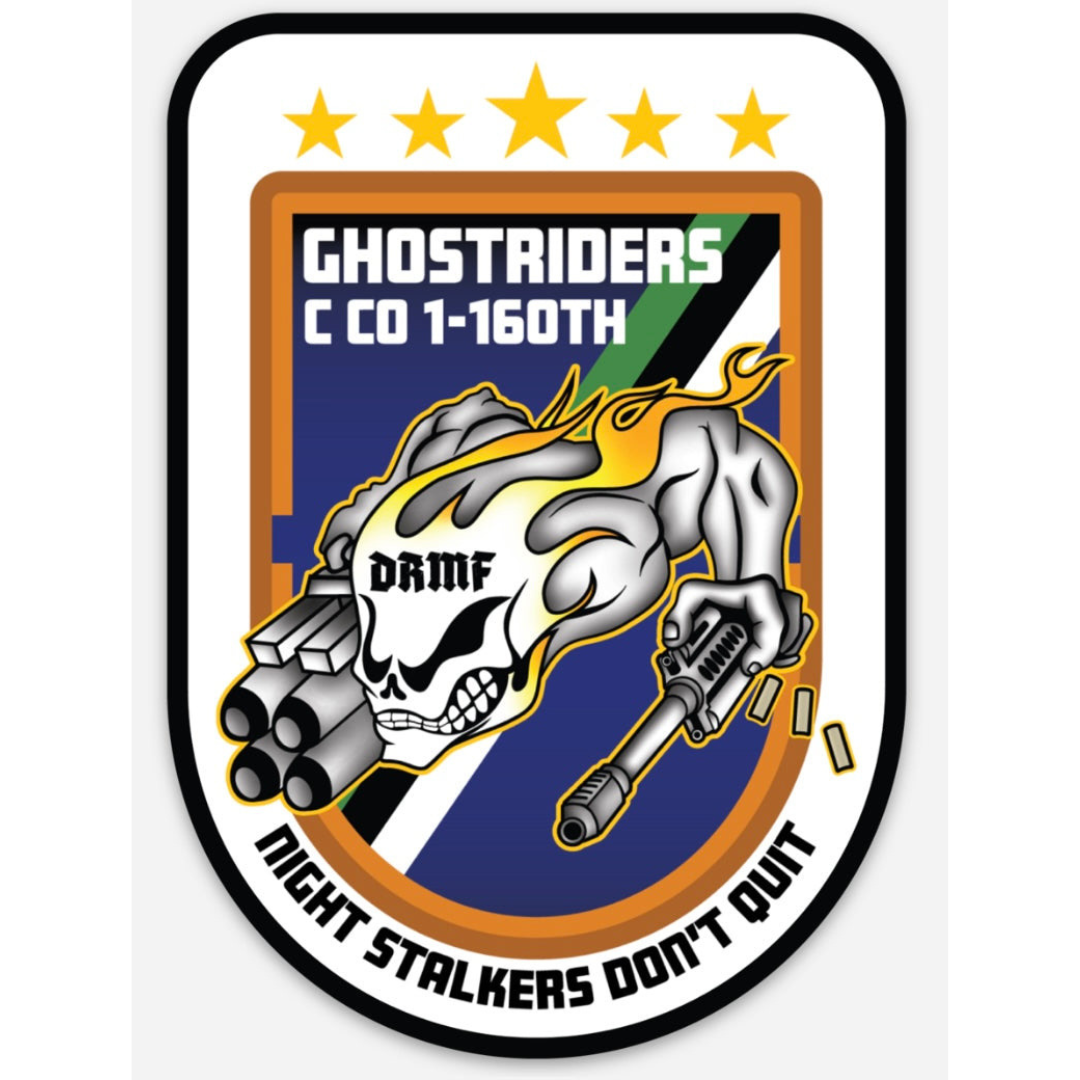Ghostriders Memorial Sticker