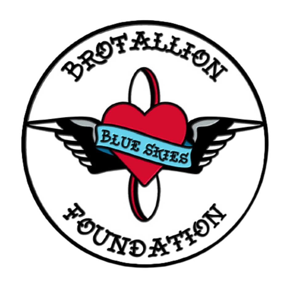 Brotallion Blue Skies Foundation Lapel Pin