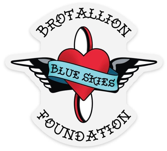 Blue Skies Foundation Sticker